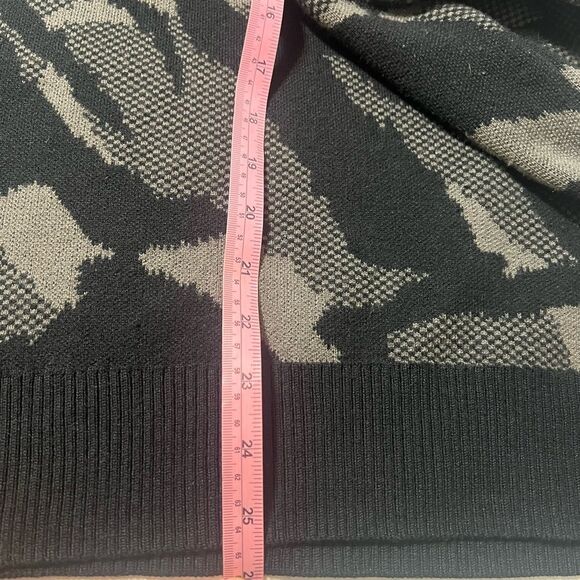 Athleta Extra Fine Merino Wool Blend Jacquard Sweater - Picture 11 of 12